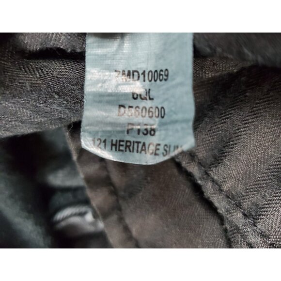 Lucky Brand Mens Too Tough To Die Button Fly Jeans Heritage Slim Black 37X32 - Picture 11 of 12